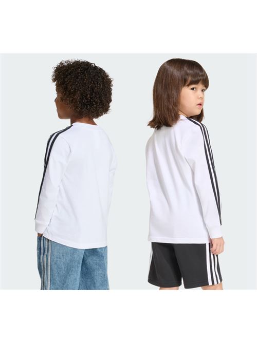 3 stripe ls ADIDAS ORIGINAL | HZ6602WHITE